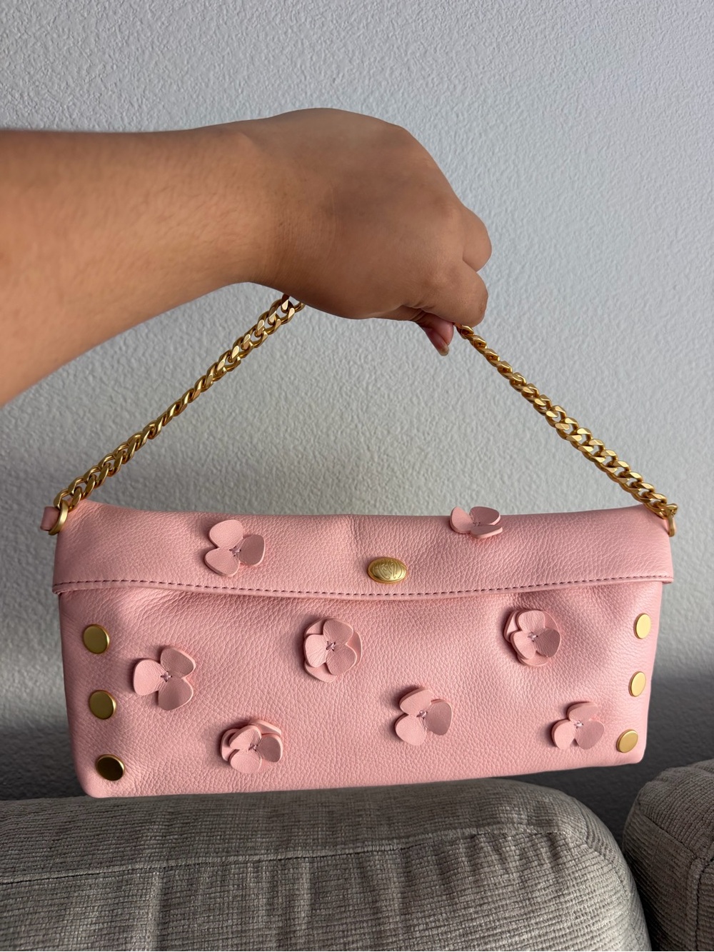 Hammitt Pink Invitation Medium Clutch - Picture 2 of 6